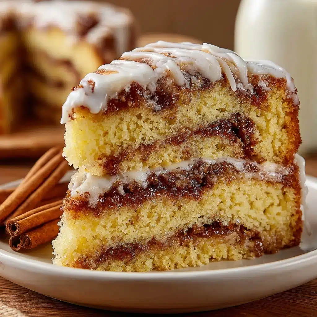 Cinnamon Roll Cake Recipe - Recipe Image