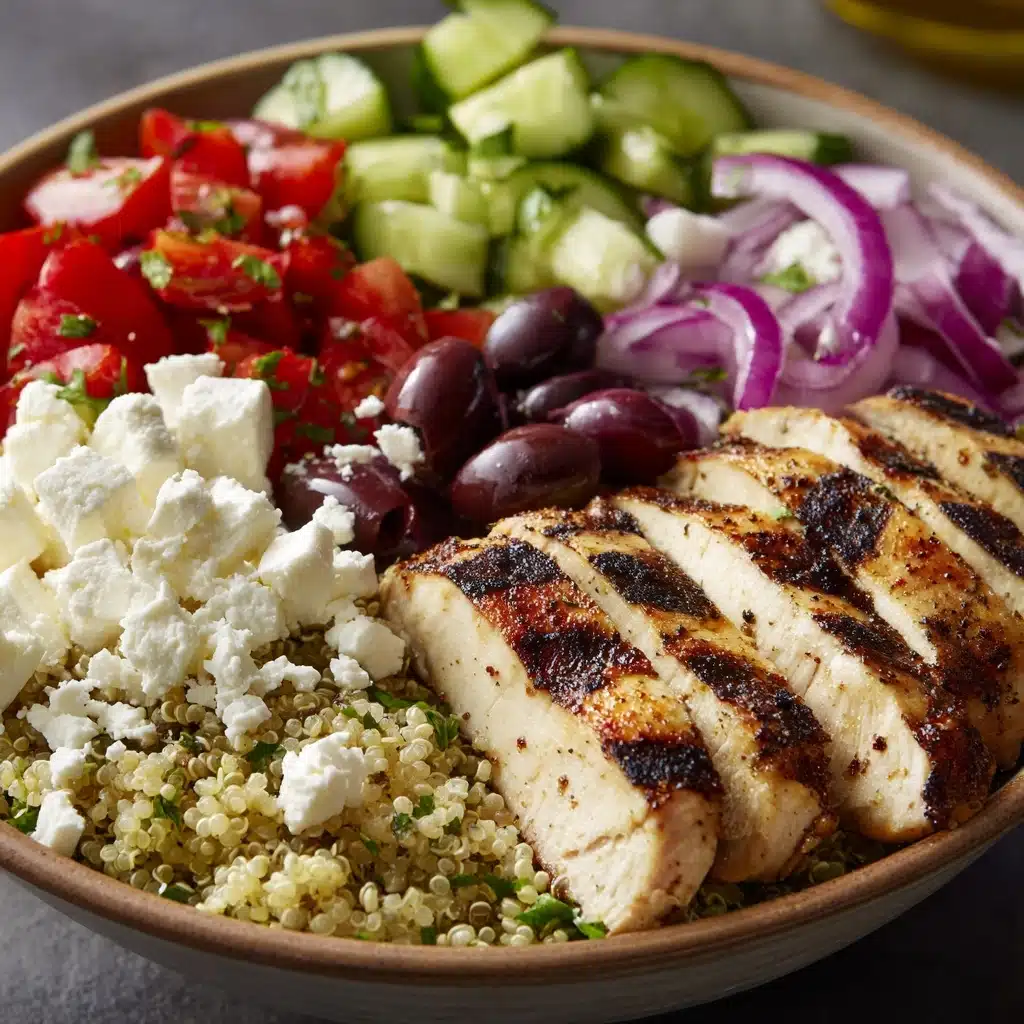 Greek Chicken Bowl Recipe - Recipe Image