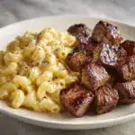 Cajun Steak Cheesy Rigatoni Parmesan Recipe