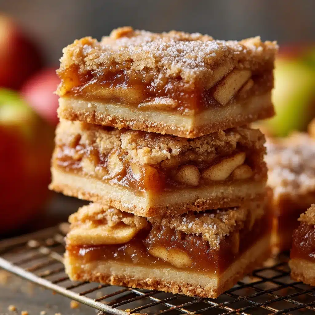 Buttery Apple Pie Bars with a Flaky Crust Recipe