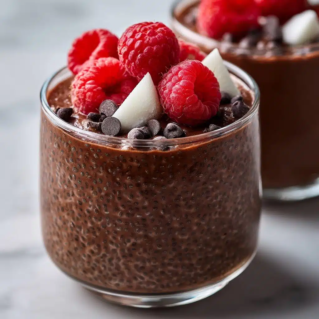 Easy High Protein Chocolate Chia Seed Pudding Recipe