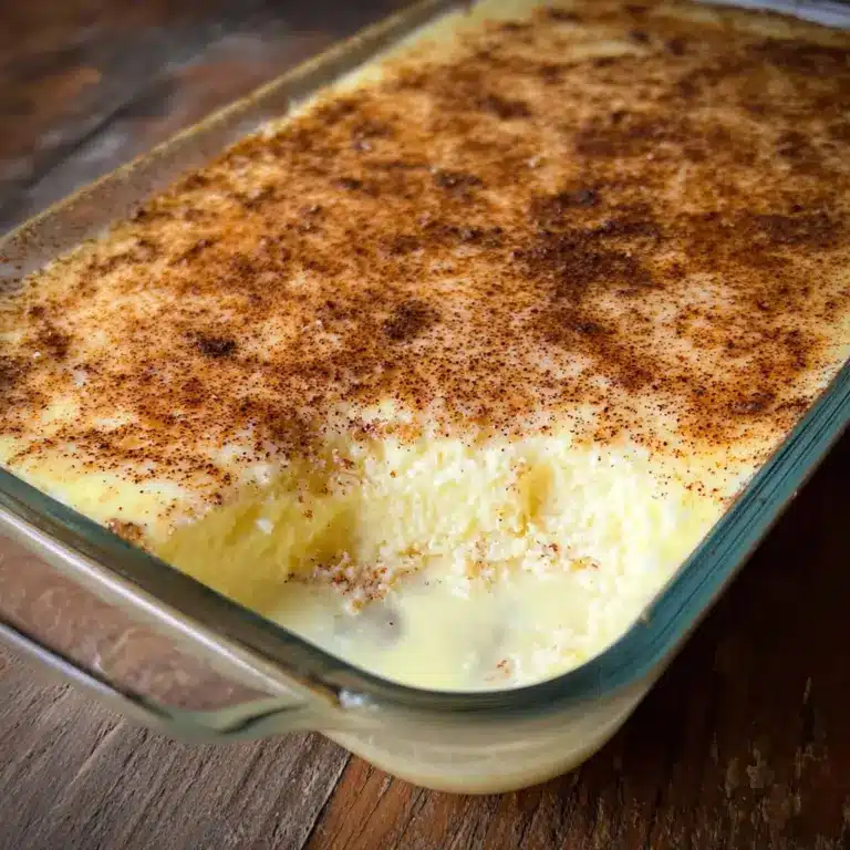 Amish Baked Custard Recipe