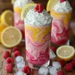 Whipped Pink Lemonade Refreshing Summer Drink Recipe