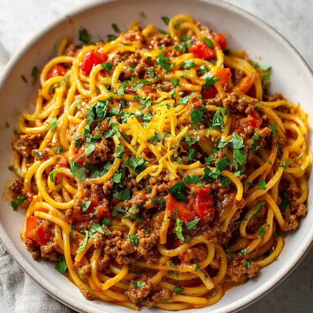 Taco Spaghetti Recipe - Recipe Image