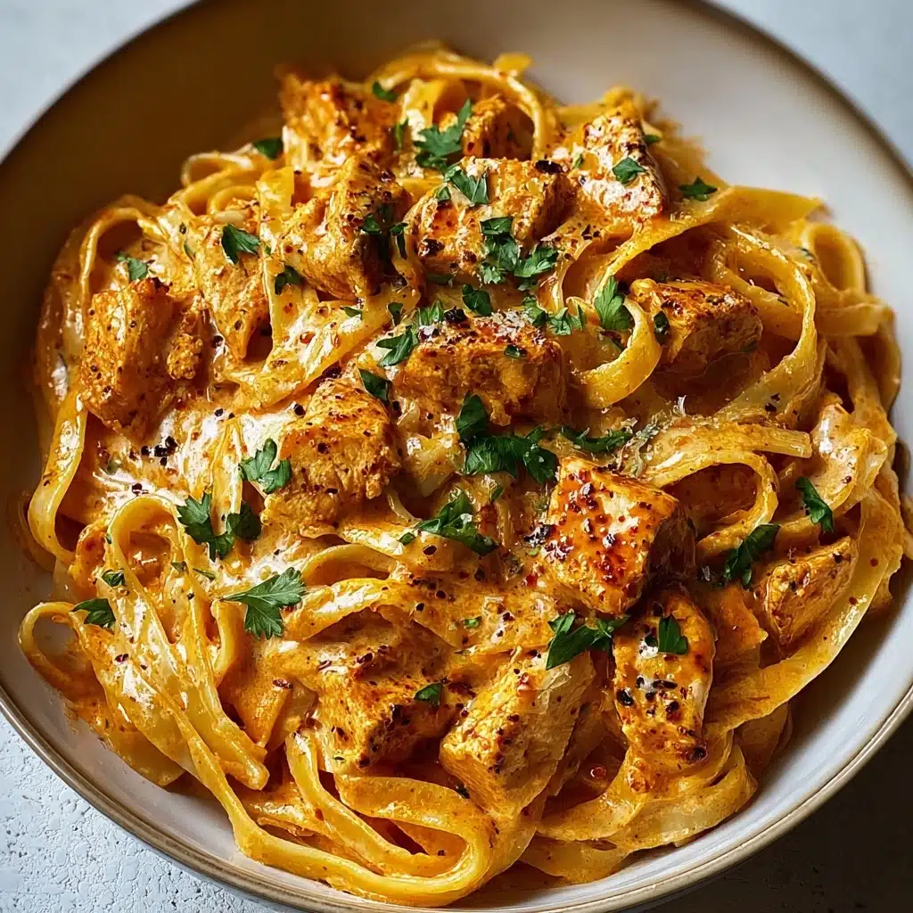 Cowboy Butter Chicken Linguine Recipe - Recipe Image
