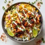 Street Corn Chicken Rice Bowl Recipe
