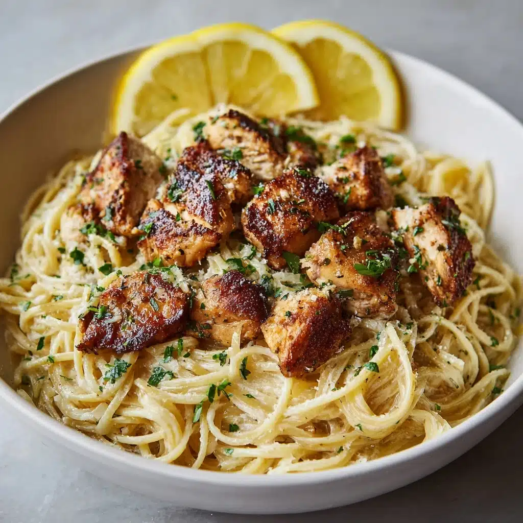 Cowboy Butter Chicken Linguine Recipe - Recipe Image