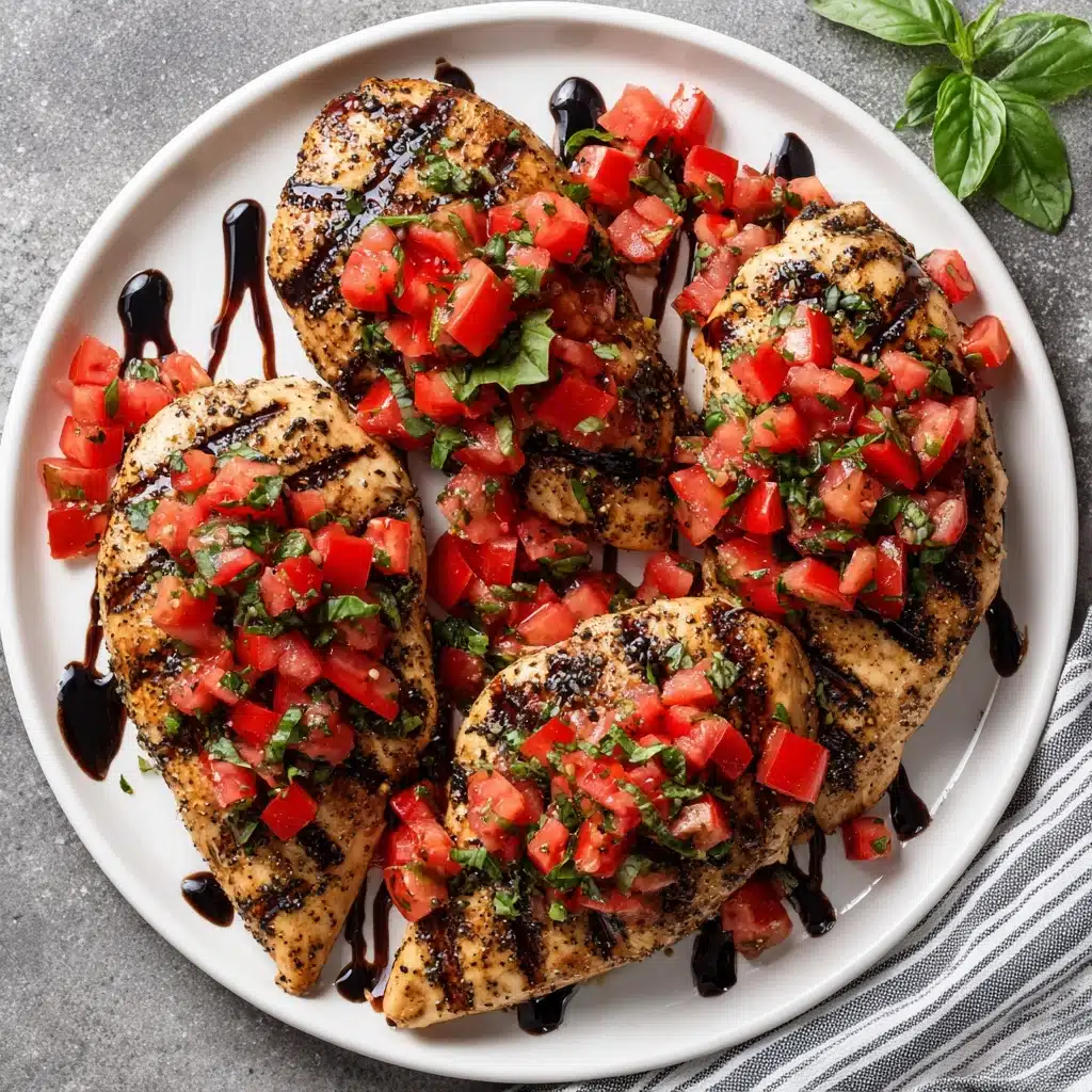 30-Minute Bruschetta Chicken (Grilled or Baked) Recipe - Recipe Image