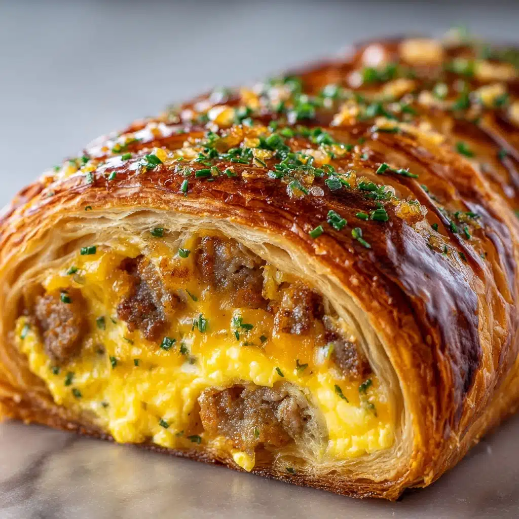 Sausage Egg Cheese Breakfast Roll-Ups Recipe - Recipe Image