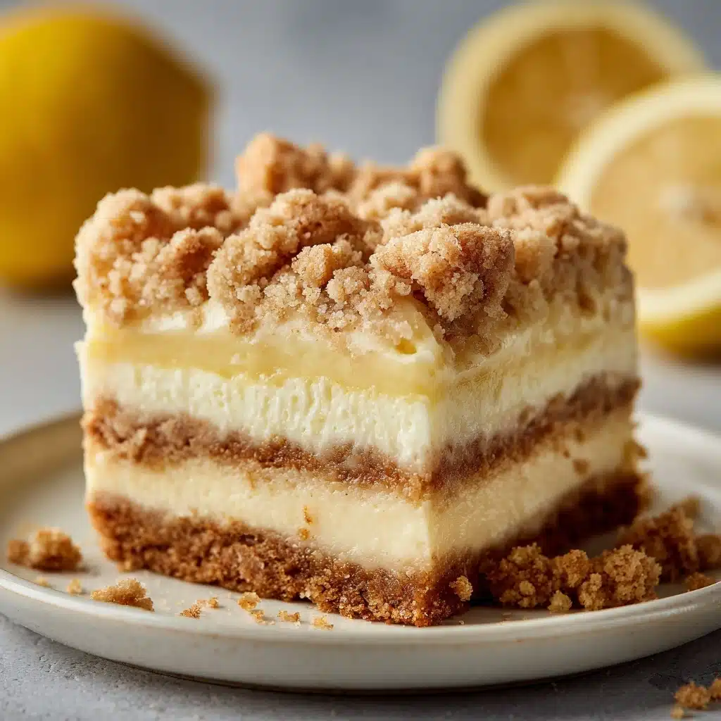 Lemon Crumb Bars Recipe - Recipe Image