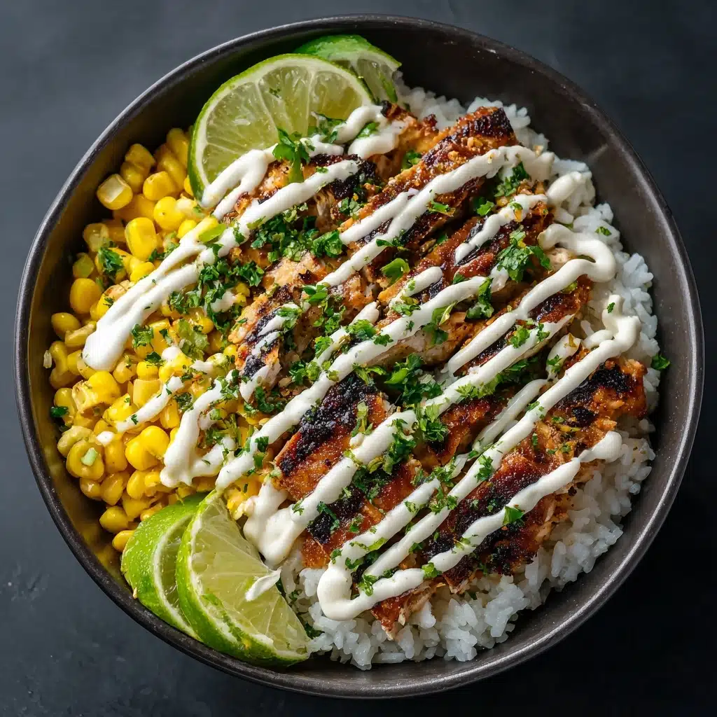 Street Corn Chicken Rice Bowl Recipe