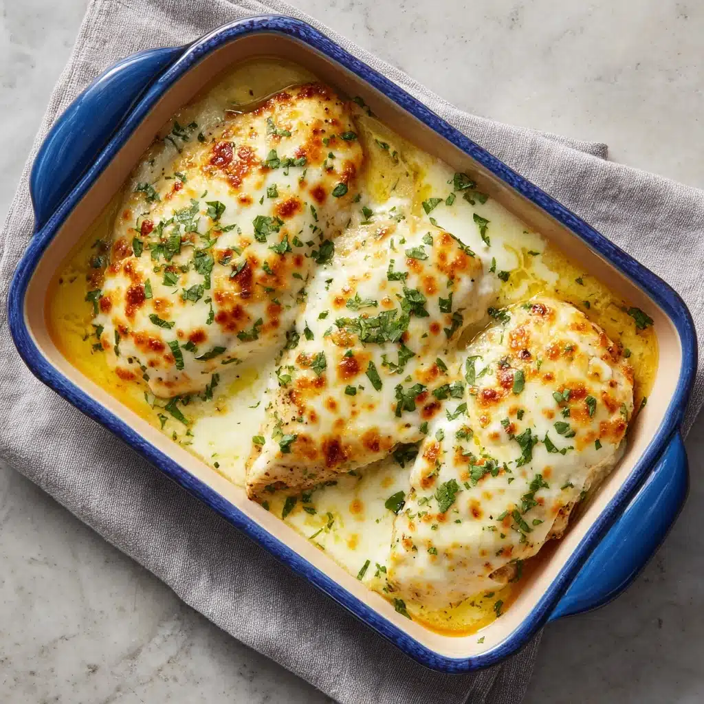 Garlic Cheddar Chicken Bake Recipe - Recipe Image