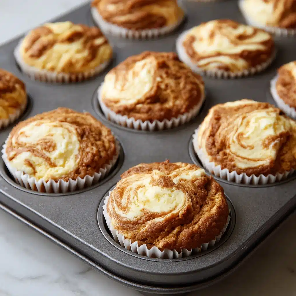 Best Swirled Pumpkin Cream Cheese MuffinsIngredients Recipe - Recipe Image