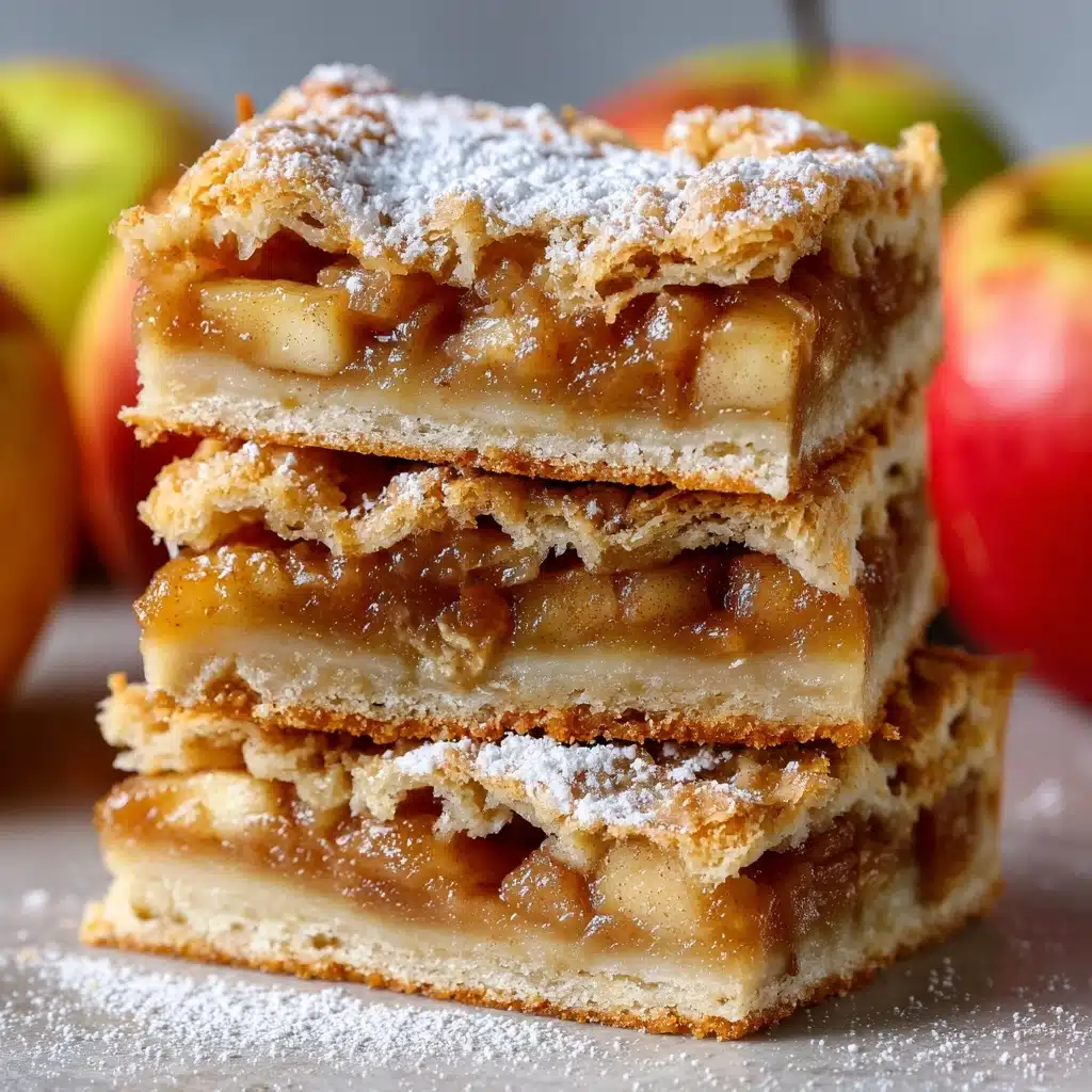 Buttery Apple Pie Bars with a Flaky Crust Recipe - Recipe Image