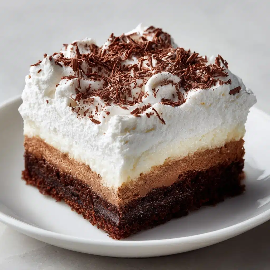French Silk Brownies Recipe - Recipe Image