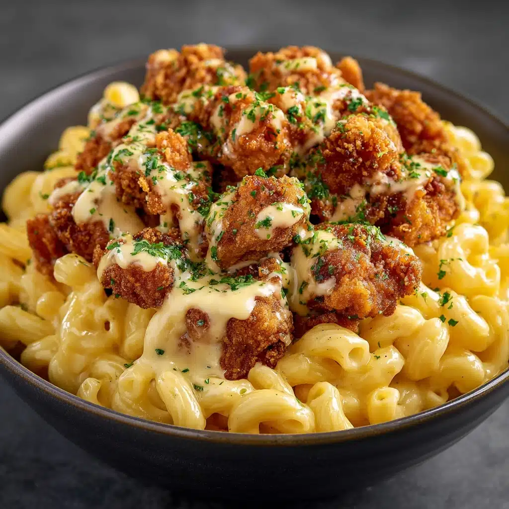 Mix cooked macaroni into the cheese sauce Recipe