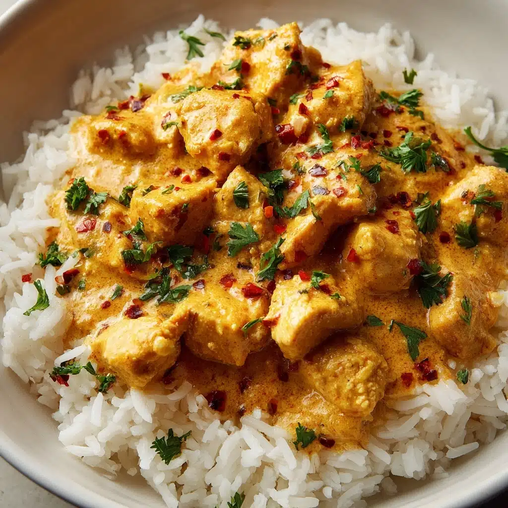 Creamy Smothered Chicken and Rice Recipe - Recipe Image