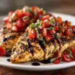 30-Minute Bruschetta Chicken (Grilled or Baked) Recipe