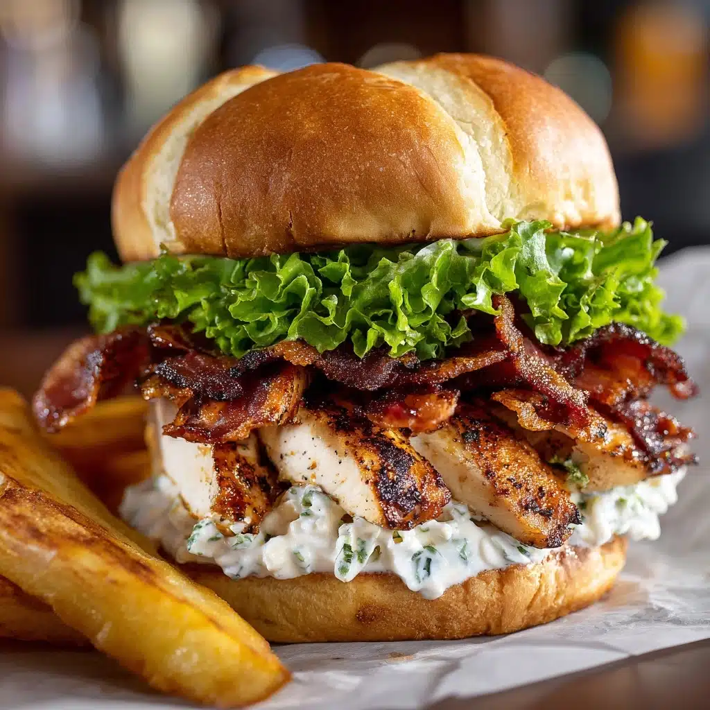 Crispy Bacon & Ranch Chicken Melt Recipe - Recipe Image