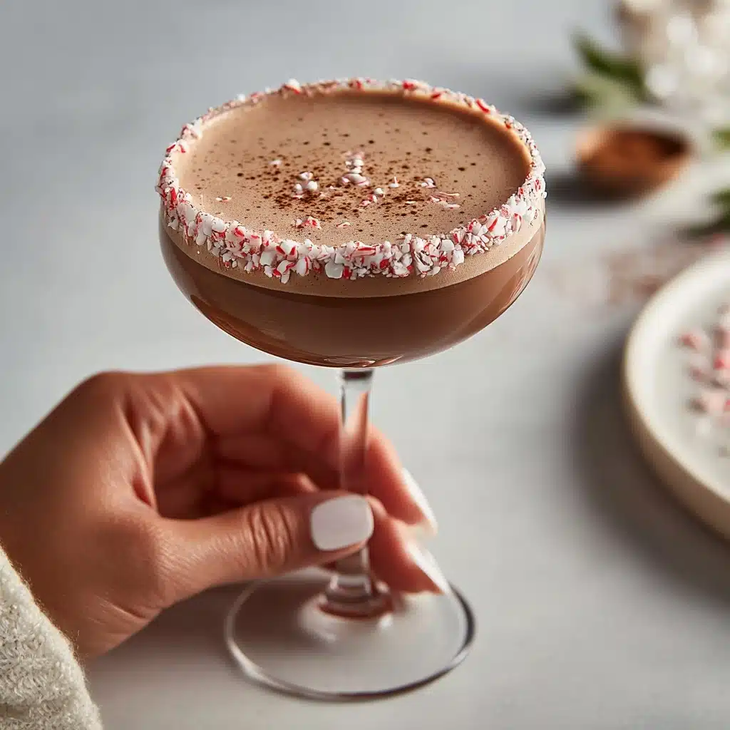 Peppermint Mocha Espresso Martini Recipe - Recipe Image
