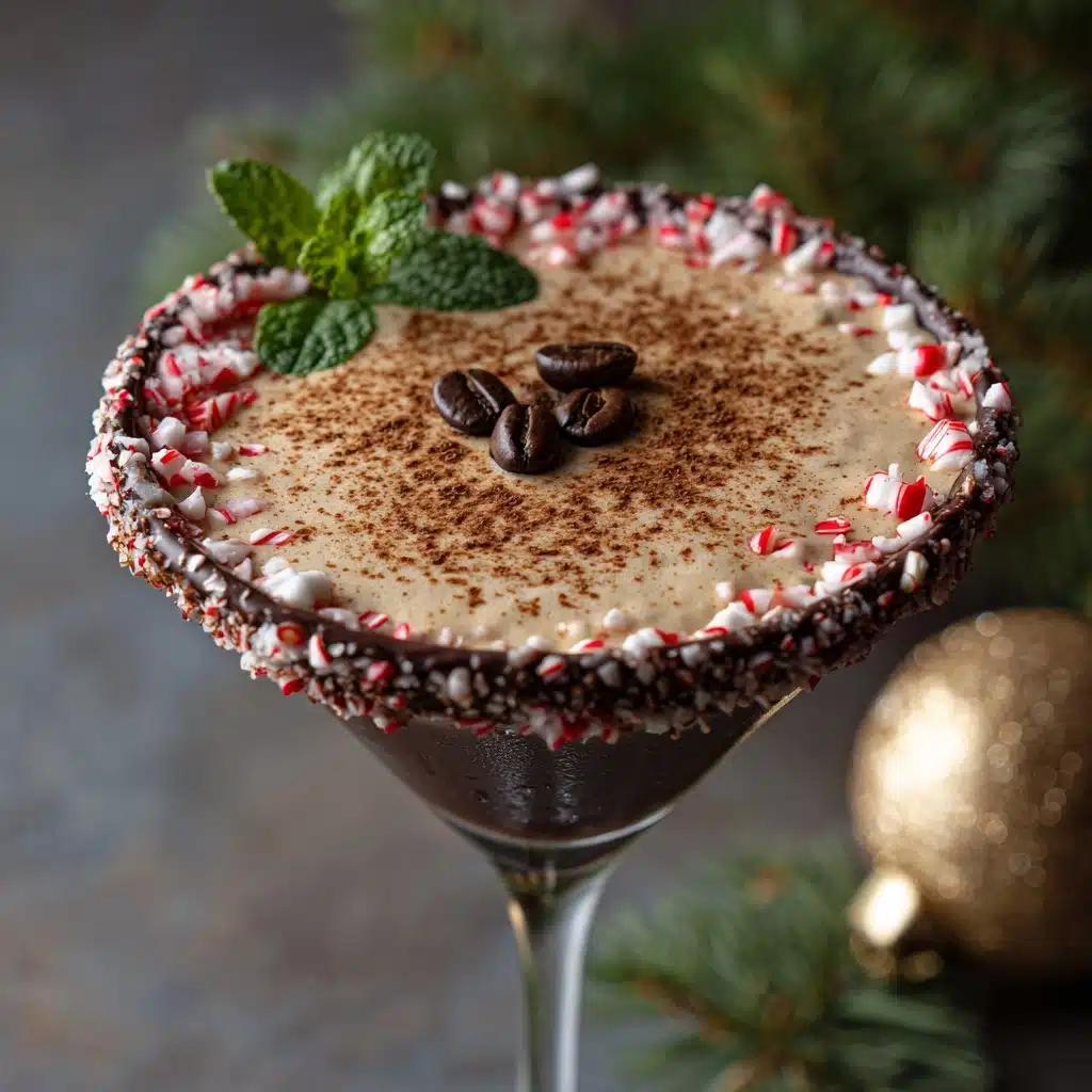 Peppermint Mocha Espresso Martini Recipe - Recipe Image