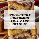Cinnamon Roll Cake Recipe