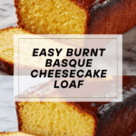 Burnt Basque Cheesecake in a Loaf Pan Recipe