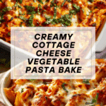 Healthy Cottage Cheese Pasta Bake With Veggies Recipe