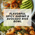 Spicy Shrimp and Avocado Rice Bowl Recipe