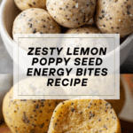 Lemon Poppy Seed Energy Bites Recipe