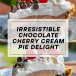 Chocolate Cherry Cream Pie Recipe