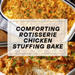 Easy Rotisserie Chicken Stuffing Casserole Recipe