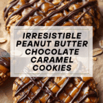 Peanut Butter Chocolate Caramel Cookies Recipe