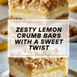 Lemon Crumb Bars Recipe
