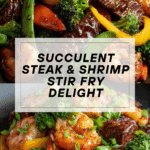 STEAK AND SHRIMP STIR FRY Recipe