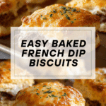 Baked French Dip Biscuits Recipe
