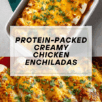 Protein Creamy Chilli Chicken Enchiladas Recipe