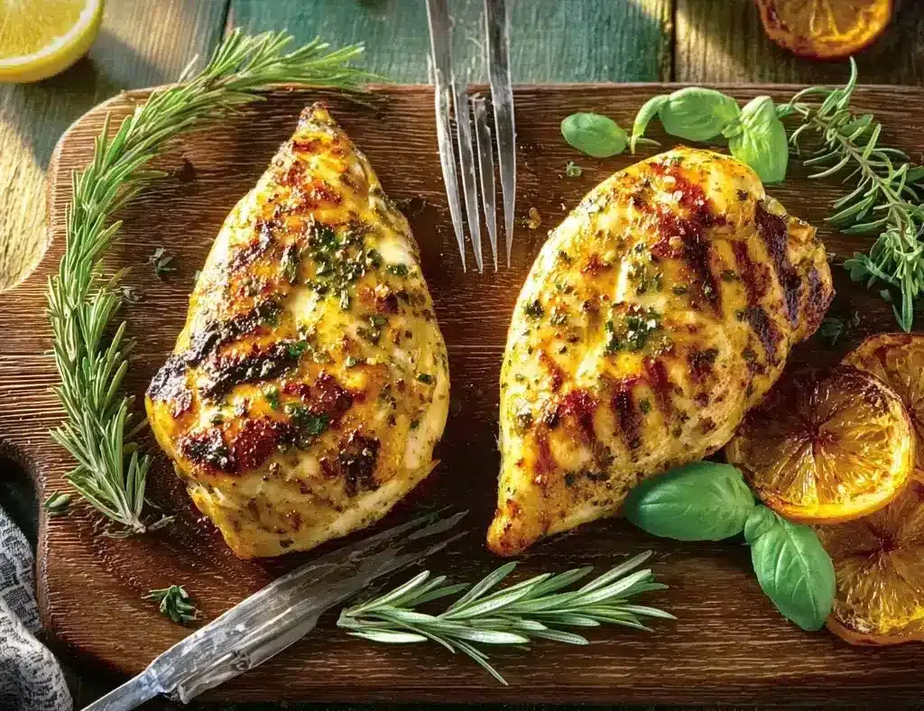 Heart Healthy Rosemary Chicken Dijon Recipe