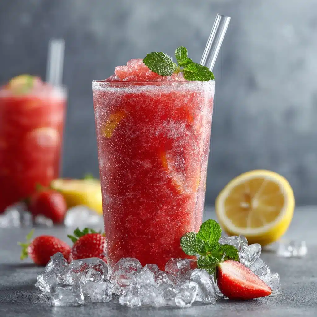 Frozen Strawberry Lemonade Recipe - Recipe Image