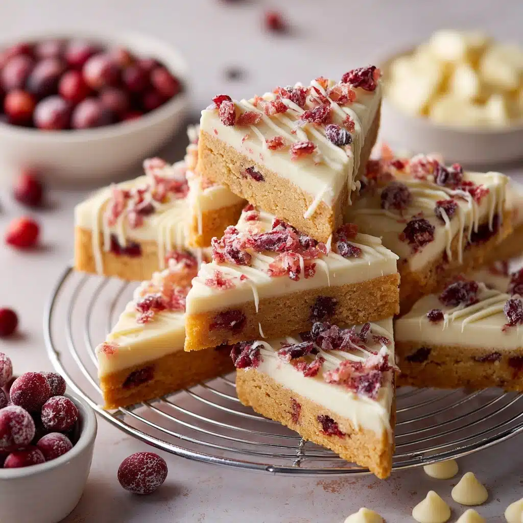 Cranberry Bliss Bars Recipe - Recipe Image