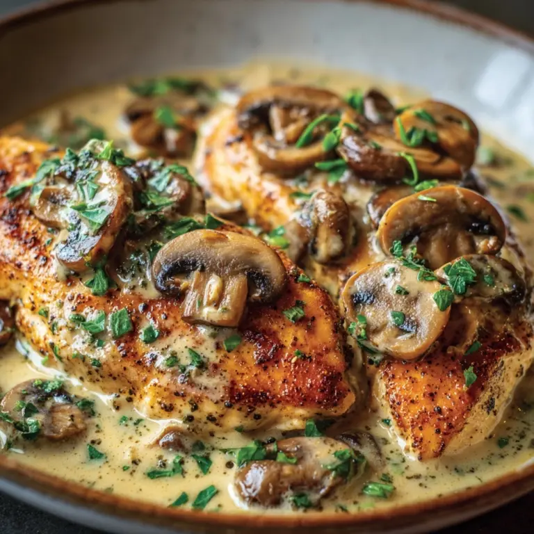 Slow Cooker Chicken Marsala Recipe
