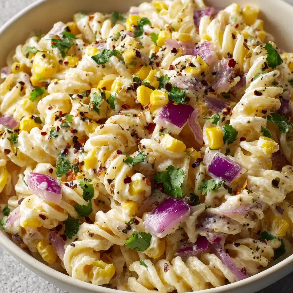 Street Corn Pasta Salad Recipe