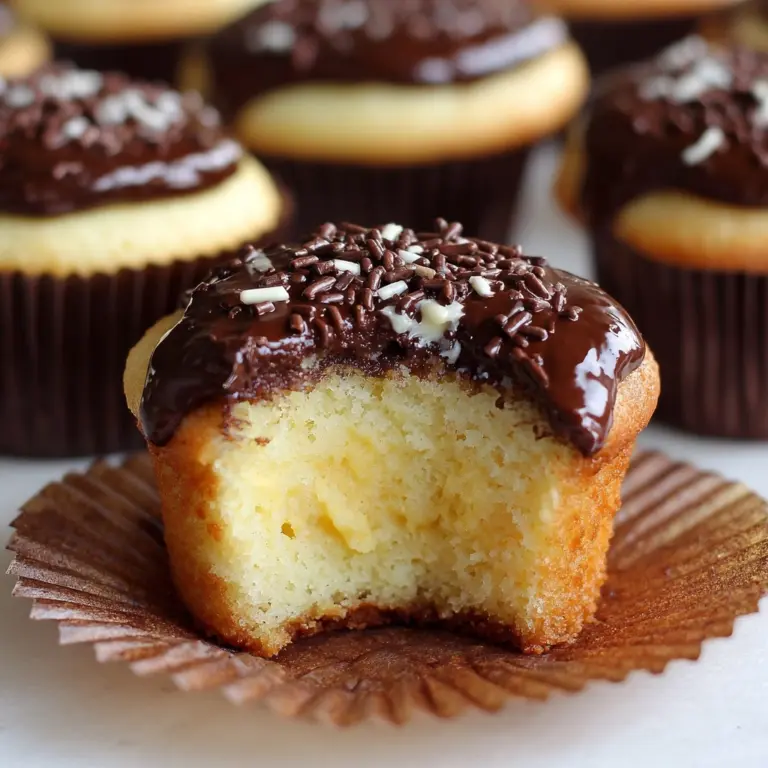Boston Cream Pie Cupcakes Recipe