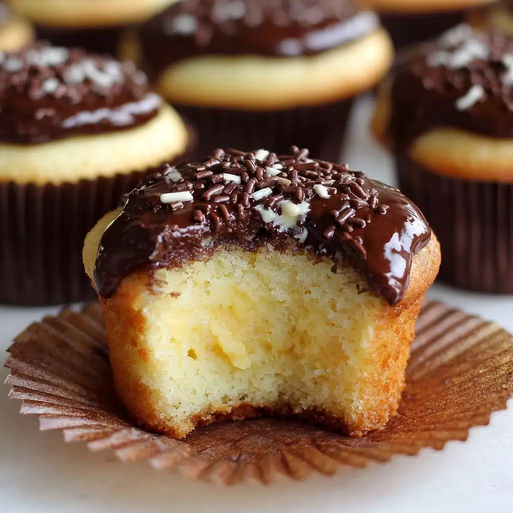 Boston Cream Pie Cupcakes Recipe - Recipe Image