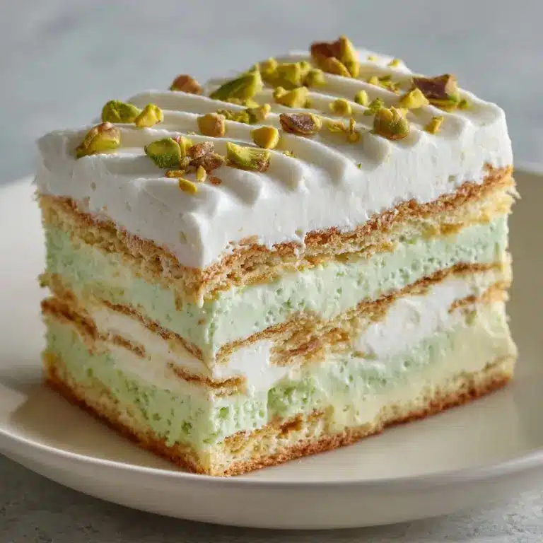 Pistachio Pudding Icebox Cake Recipe