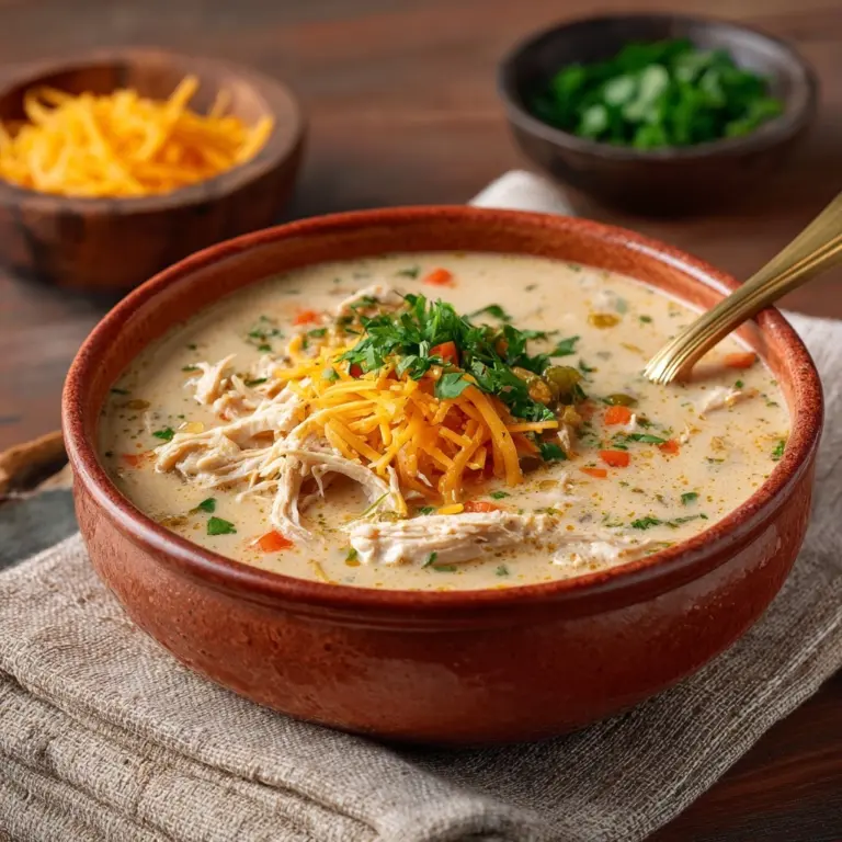Chicken Queso Soup Recipe