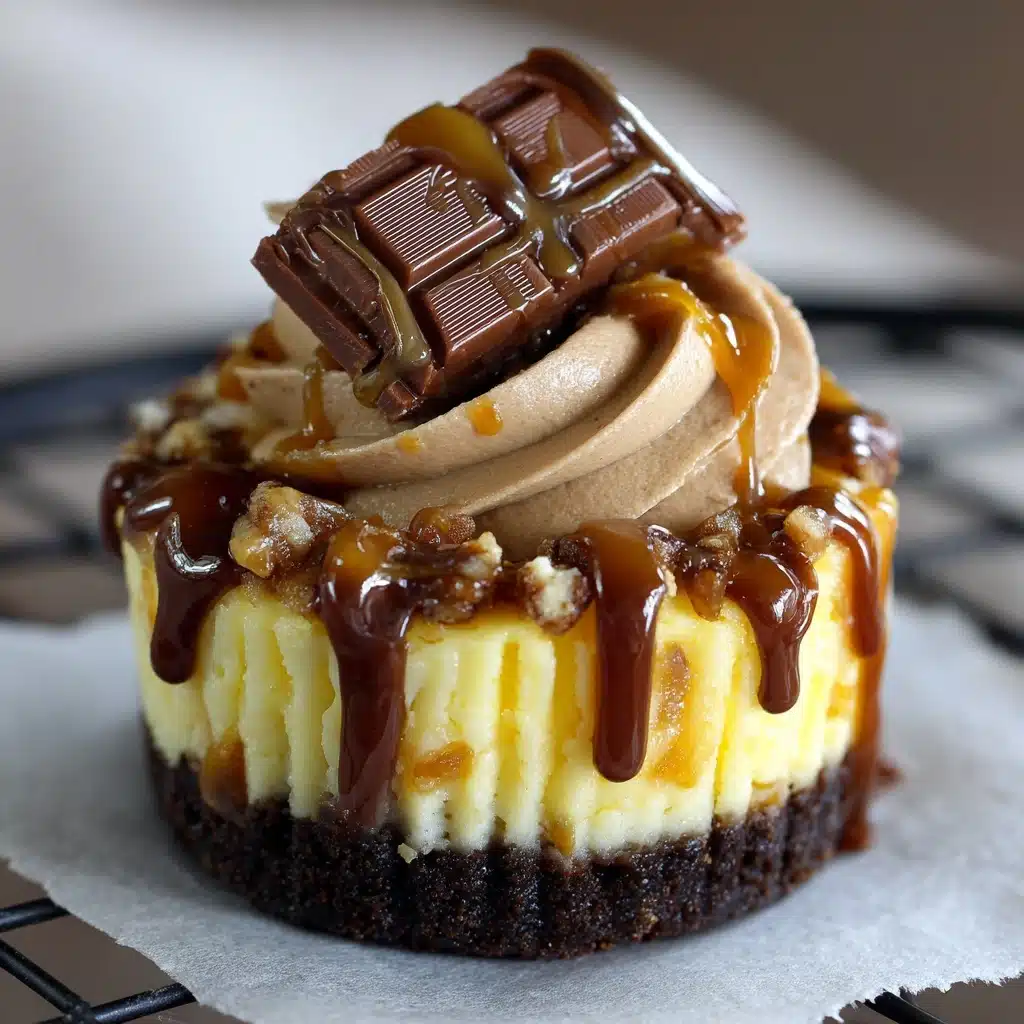 Mini Rolo Cheesecakes Recipe - Recipe Image