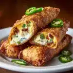 Bacon Jalapeño Popper Eggrolls Recipe