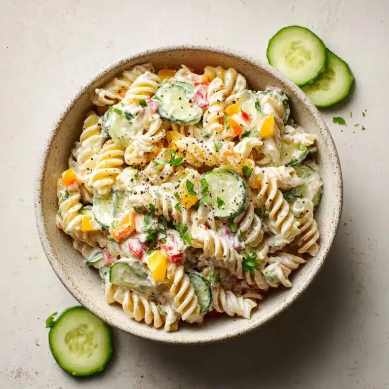 Tzatziki Pasta Salad Recipe