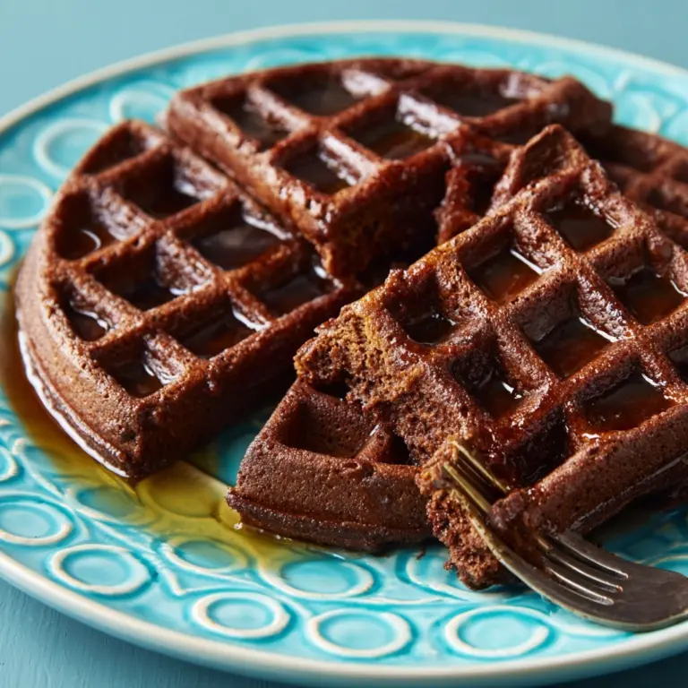 Brownie Waffles Recipe